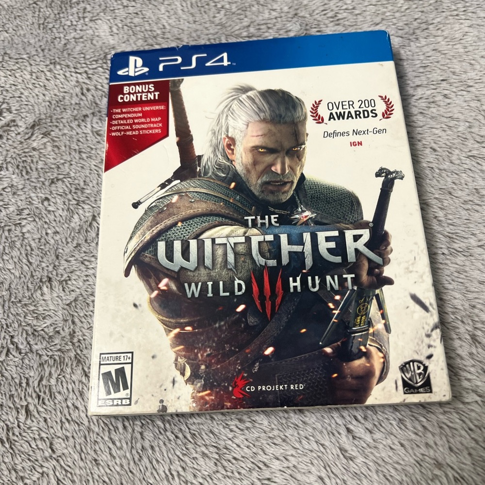 The Witcher 3: Wild Hunt for PlayStation 4 PS4